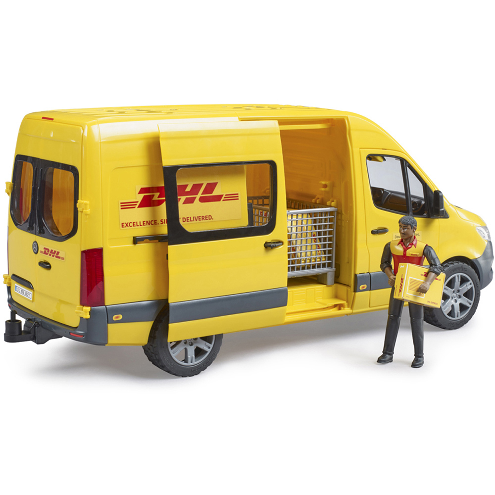 Bruder Kids MB Sprinter DHL with Driver Playset Model Image 7