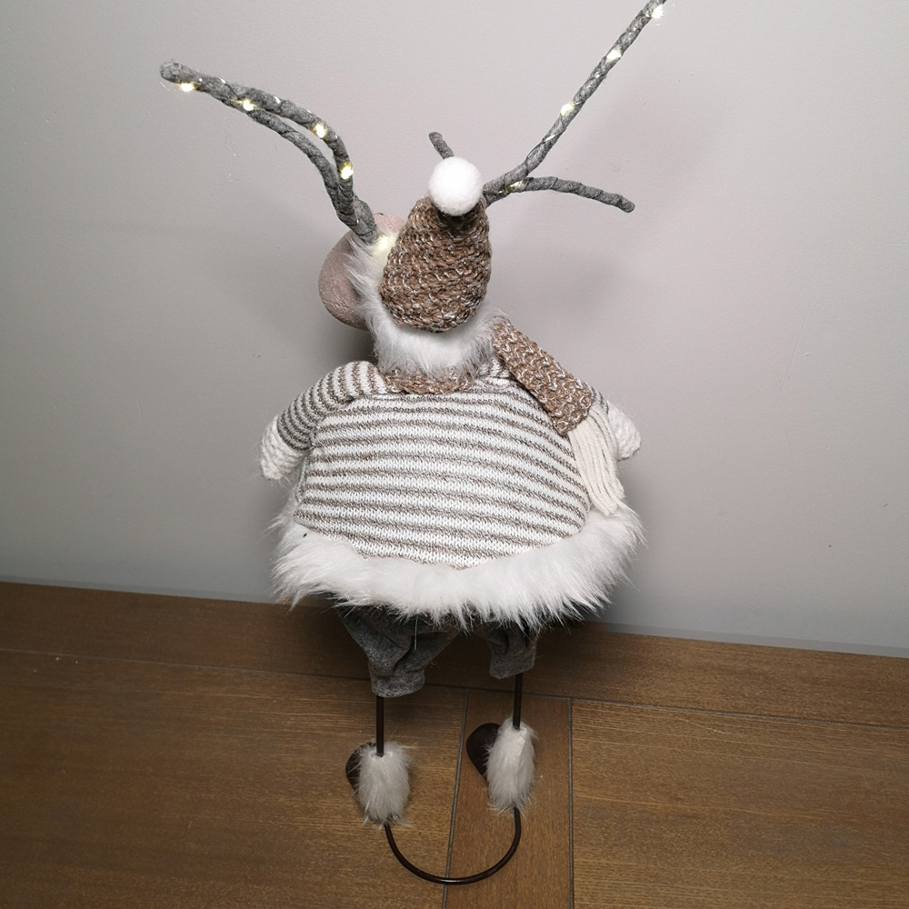 Samuel Alexander Light Up Standing Reindeer Christmas Decoration Image 4