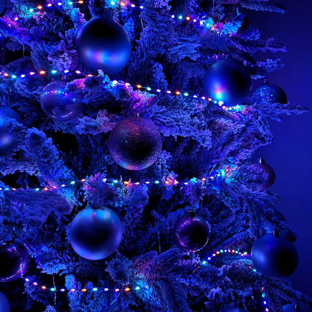 Samuel Alexander 400 Rainbow LED Compact MicroBrights Christmas Lights Image 5