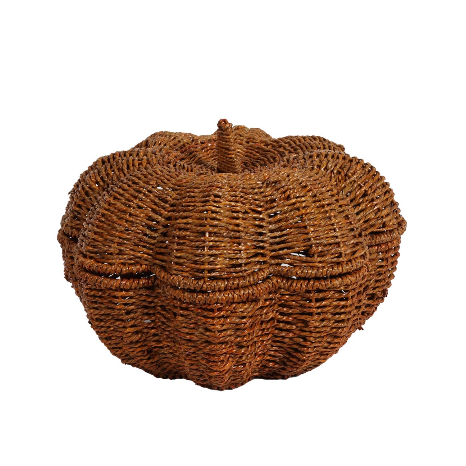 Autumnal Pumpkin Basket - Brown Image 2