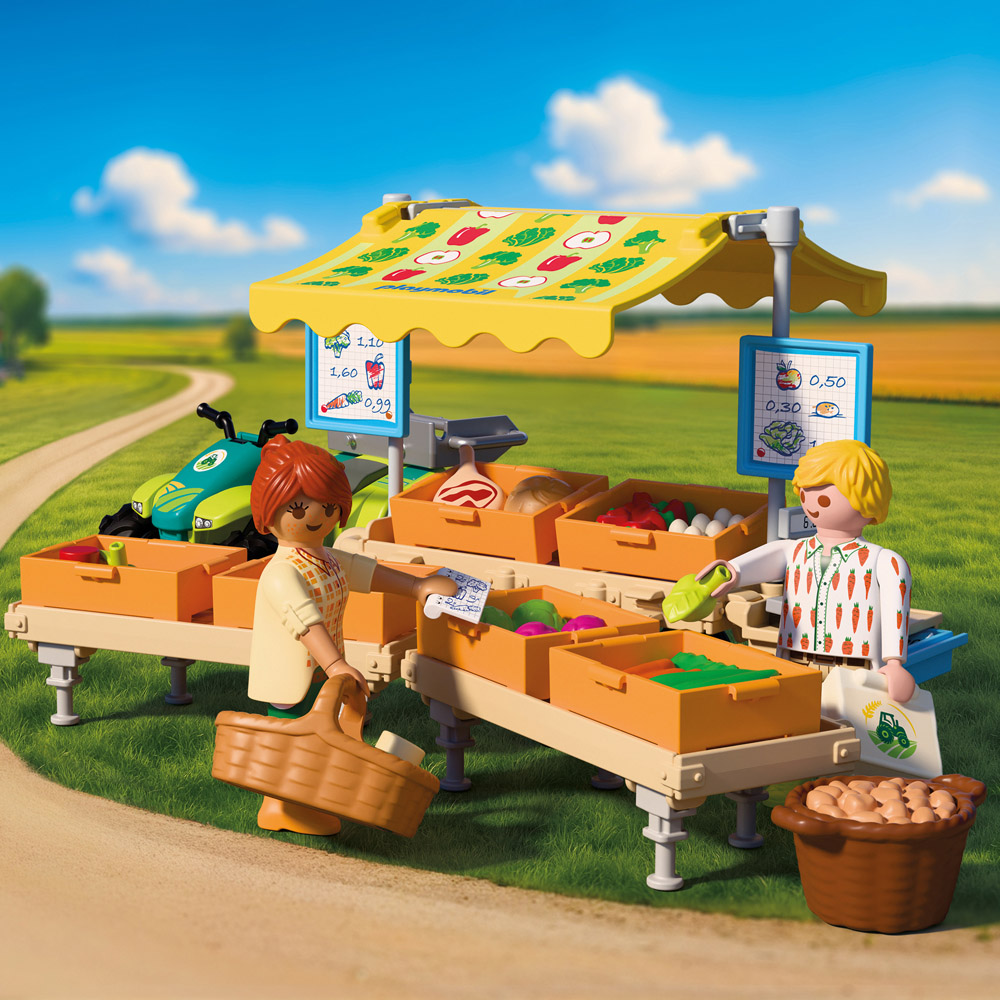 Playmobil Farm Stand Play Set Image 7