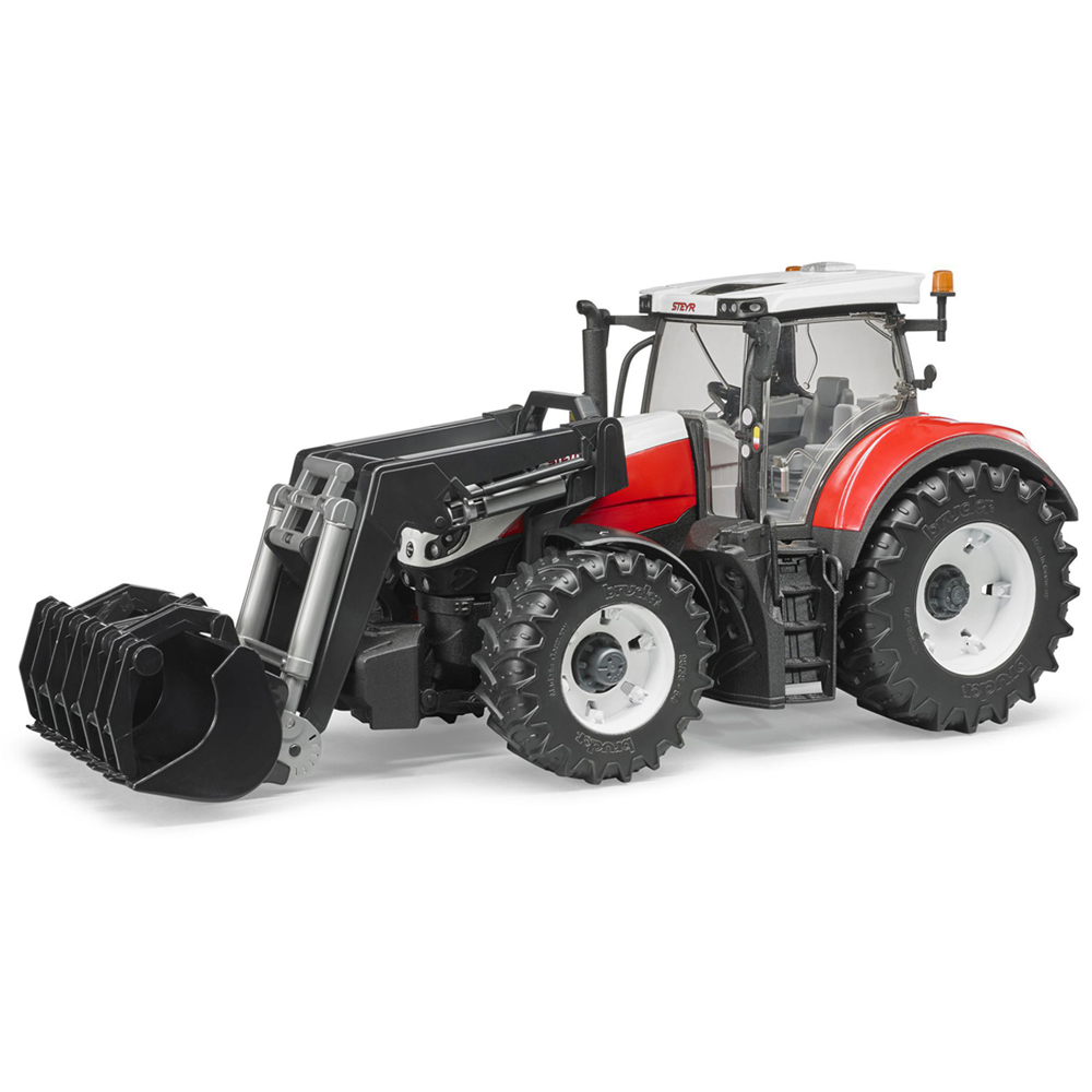 Bruder Steyr 6300 Terrus CVT Tractor with Frontloader Image 7