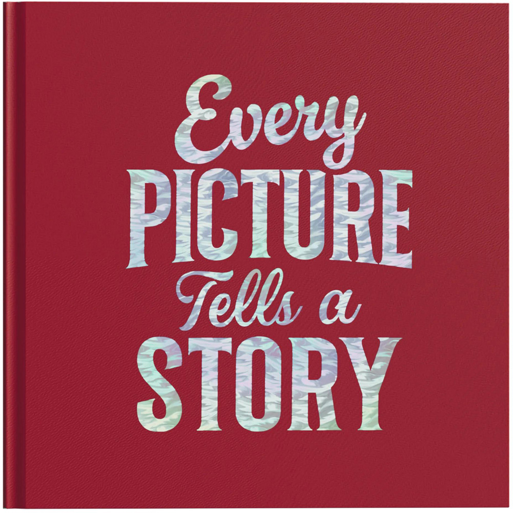 Exacompta Letters Red Photo Album 30 Sheets 60 Photos Image 2