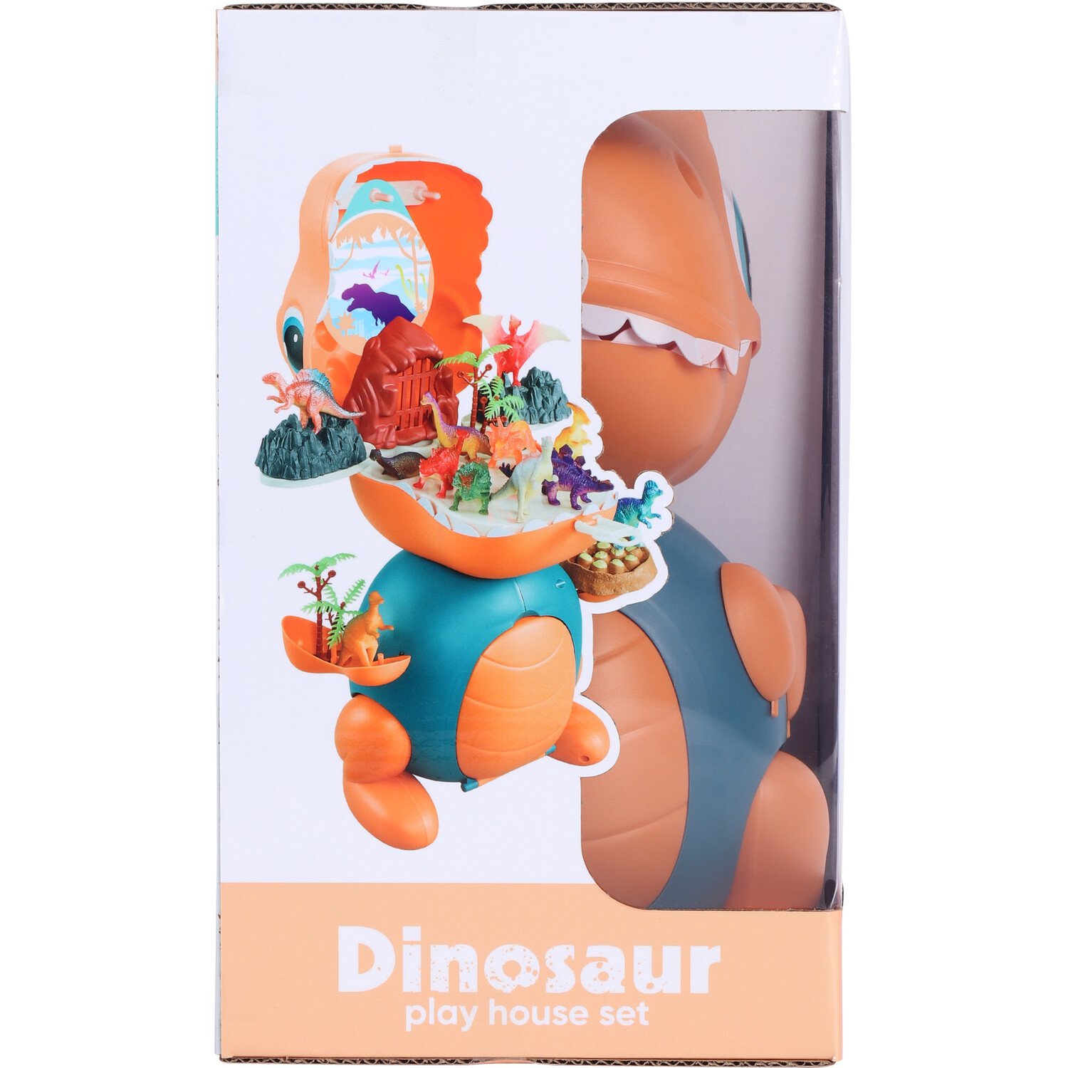 Dinosaur Play House Orange Image 6