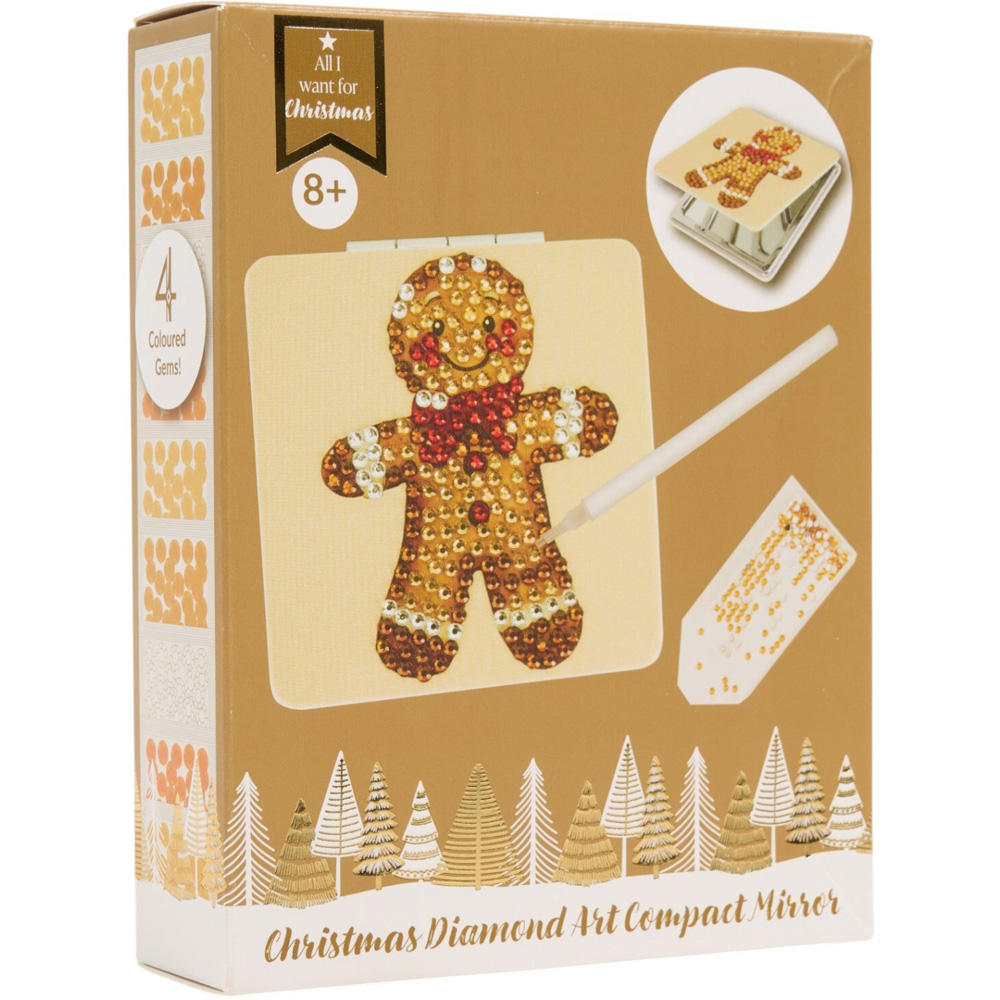 Christmas Diamond Art Compact Mirror Kit Image 6