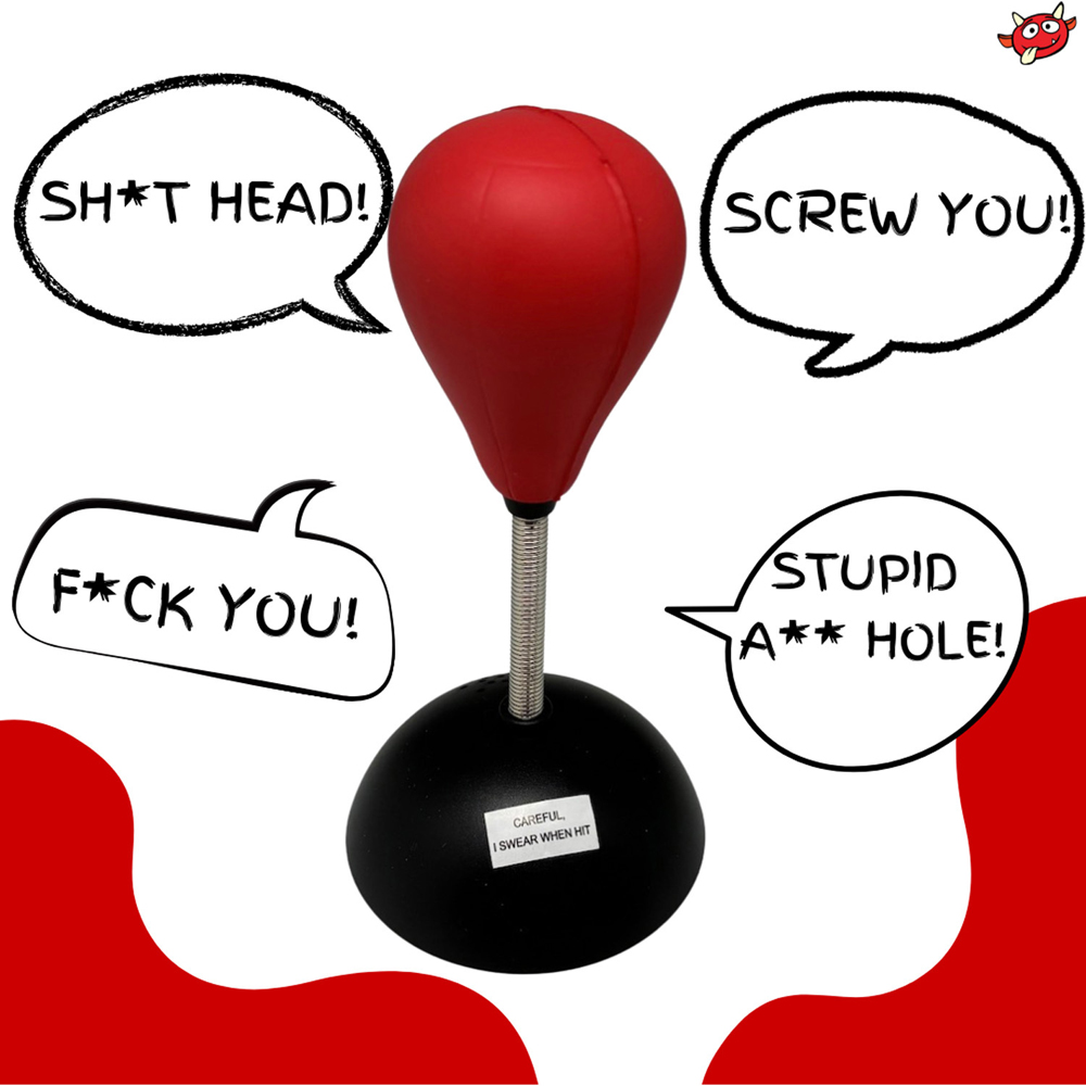 Mr Angrys Swearing Punch Ball Image 4