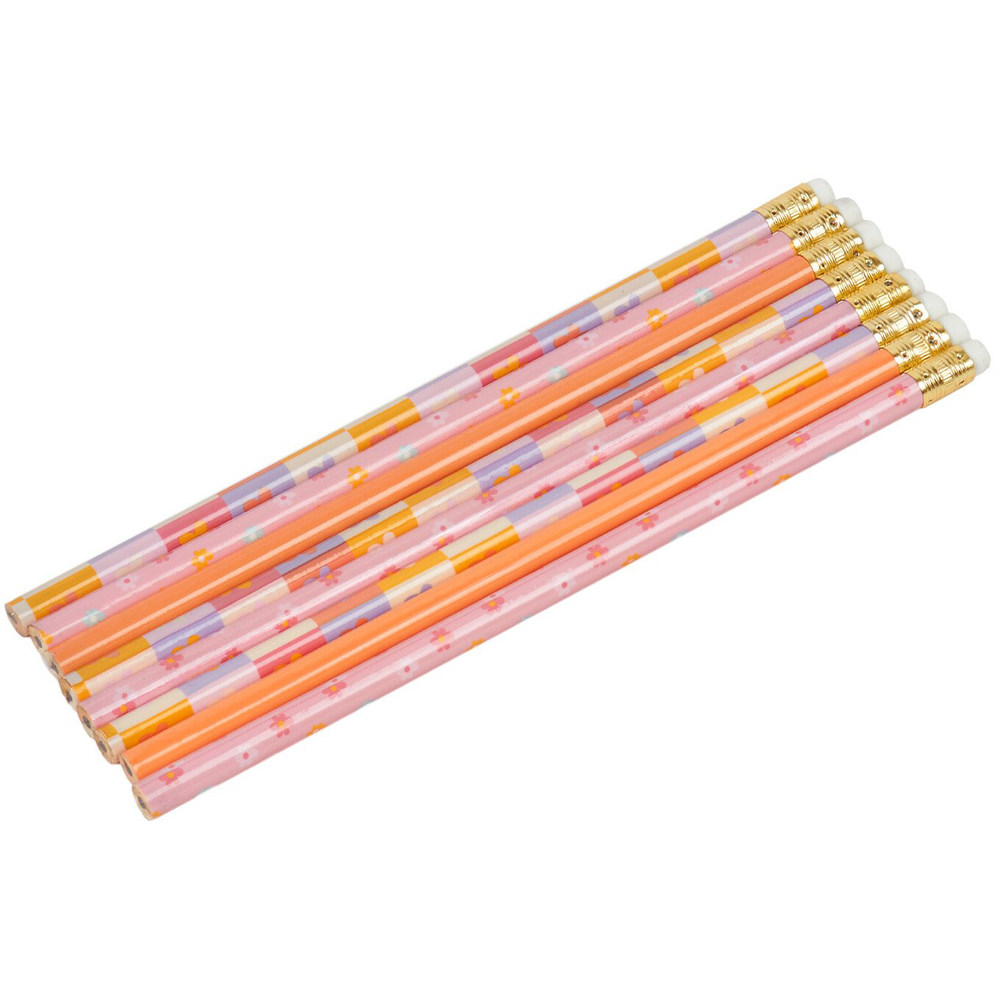 Pack of 8 Daisies and Dreams Pencils Image 2