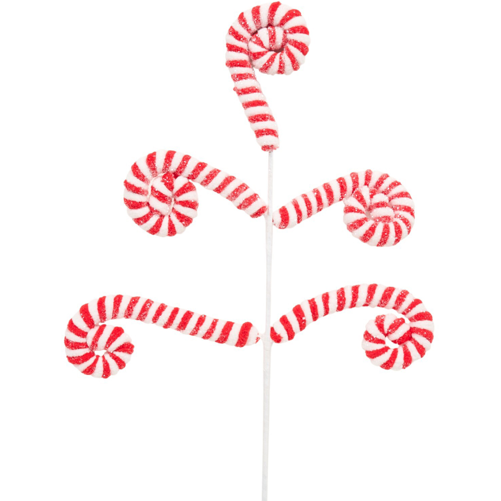 Swirl Candy Cane Pick Image 3