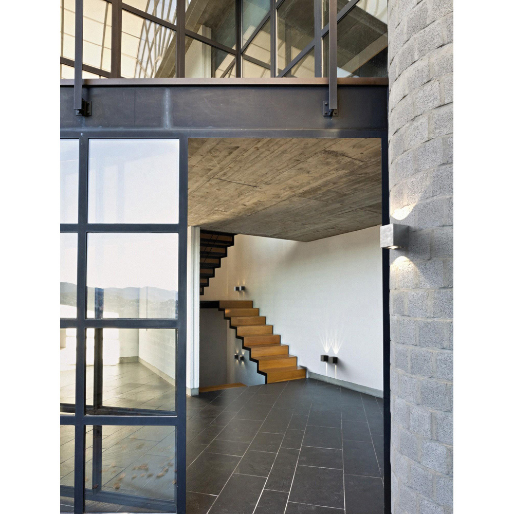 Nordlux Canto Kubi 2 Galvanised Steel Wall Light Image 5