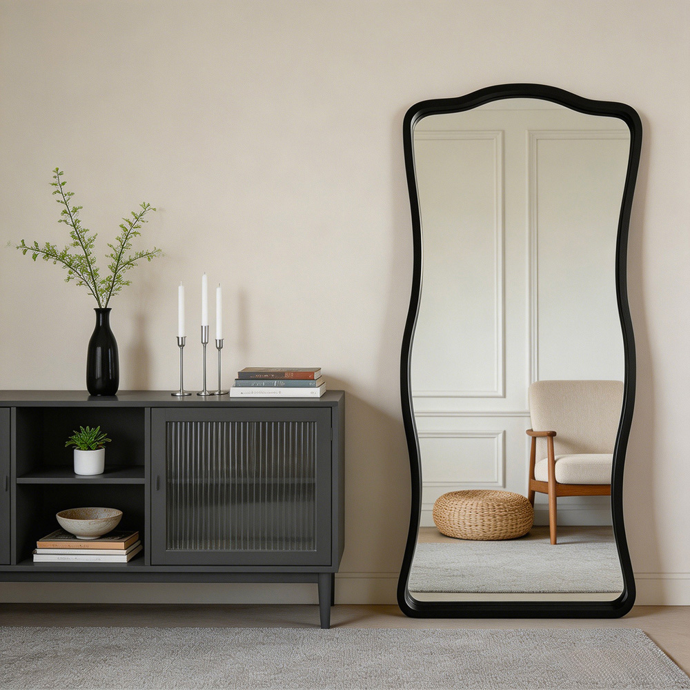 Wiggle Lean To Mirror Black Image 6