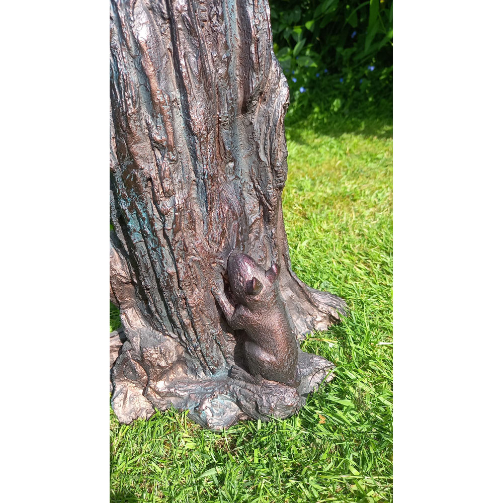 Inspirational Gifting Cat and Mouse Polystone Resin Garden Ornament Image 6