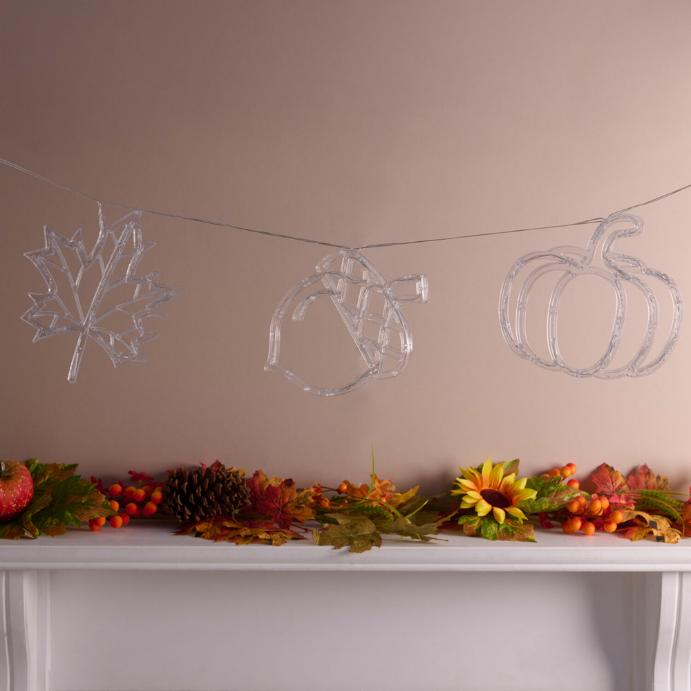 66 LED Autumnal String Light Image 4