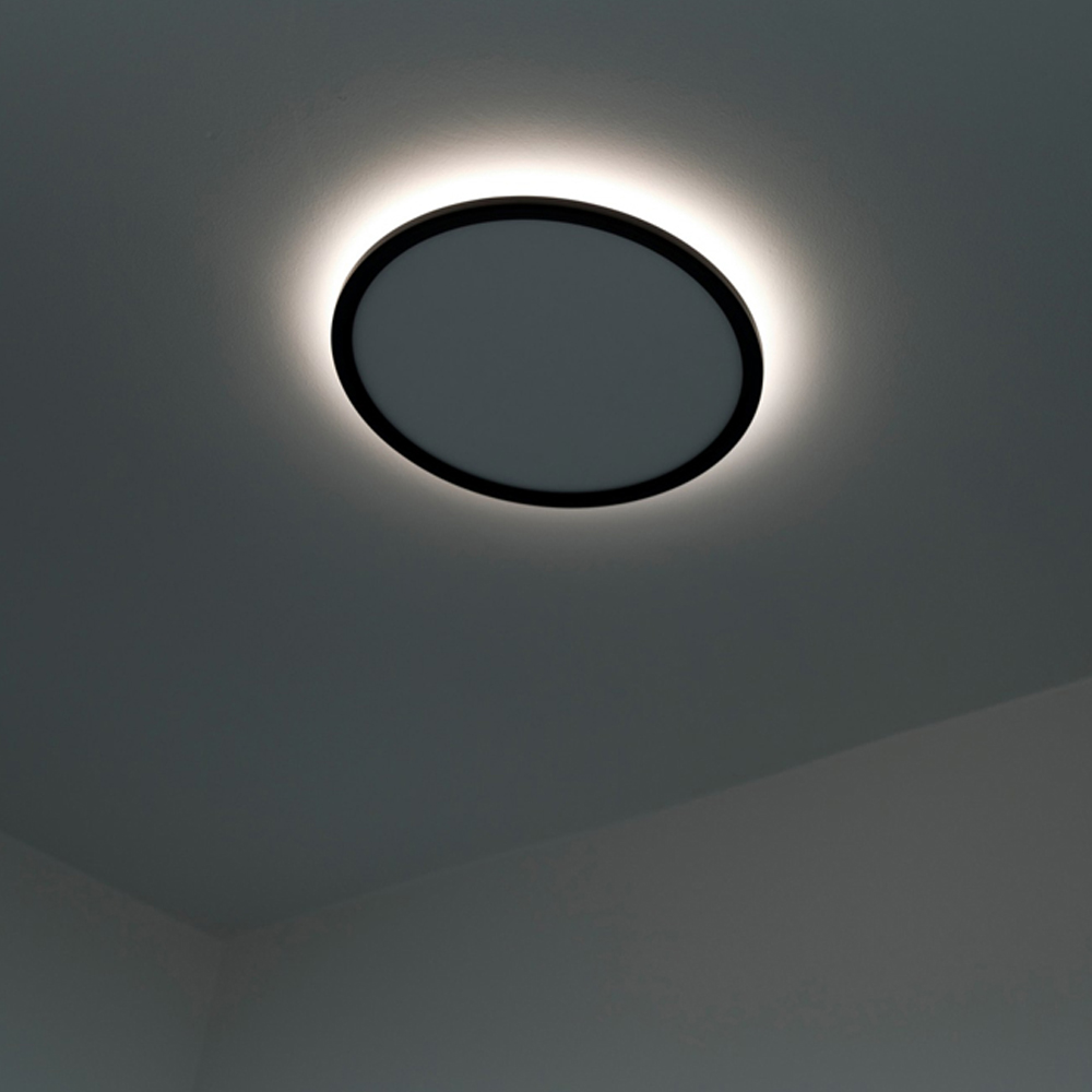 Nordlux Liva Smart Black Ceiling Light Image 7