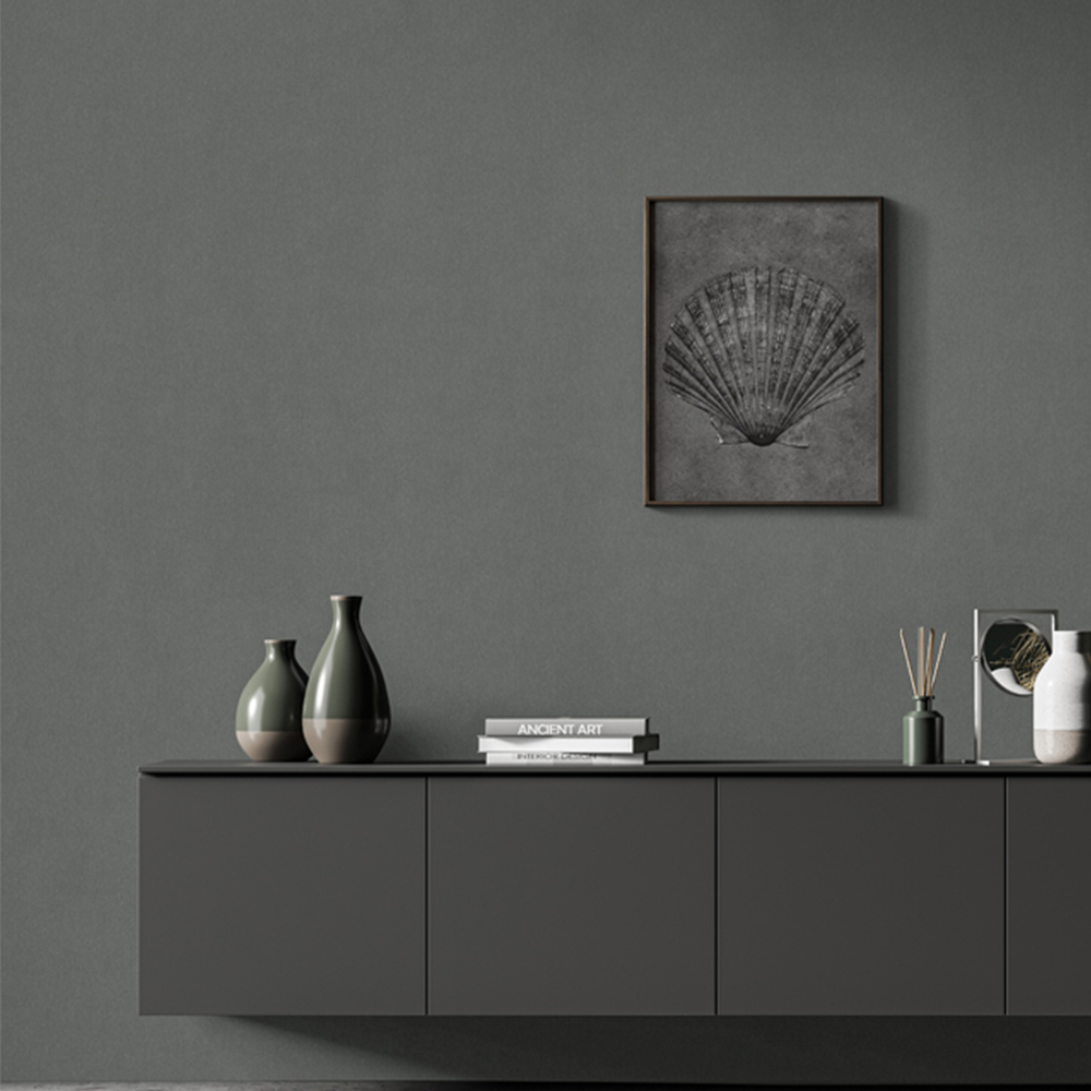 Galerie Industrial Effects Plain Dark Grey Wallpaper Image 4