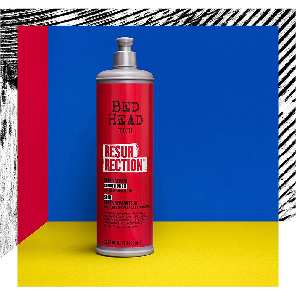 TIGI Bed Head Resurrection Damaged Hair Deep Care Repair Conditioner 600ml 3 Pack Image 6