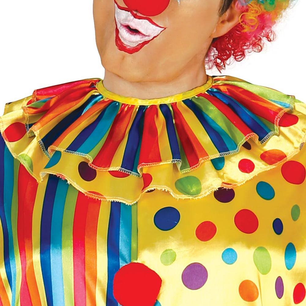 Fiestas Guirca Adult Multicolour Clown Halloween Costume Small 46 to 48 Years Image 3