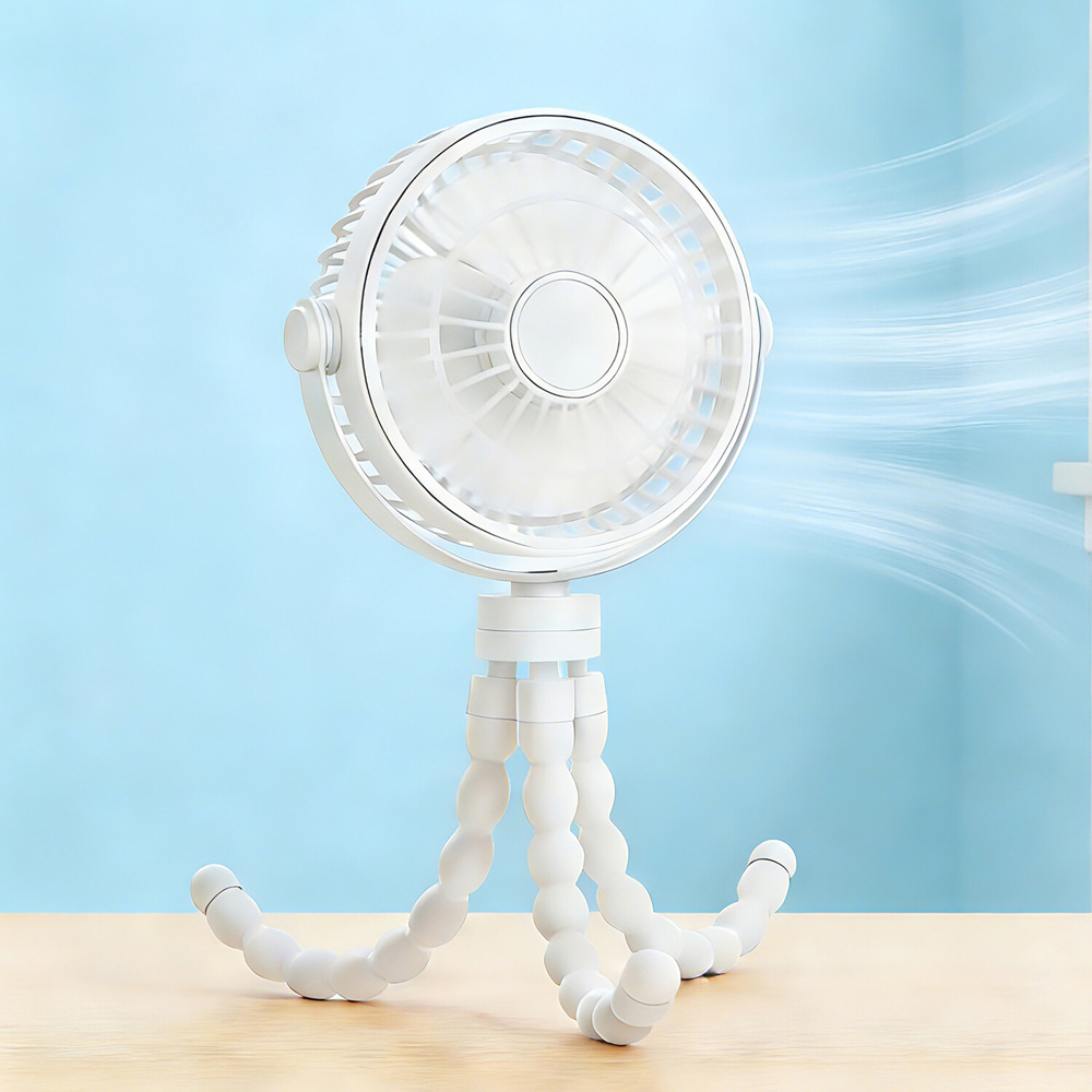 Icycool Flexible Leg Rechargeable Fan Image 9
