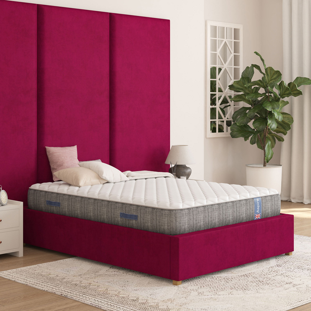 Aspire Small Double Pocket Memory Foam Tension Relieving Mattress Image 4
