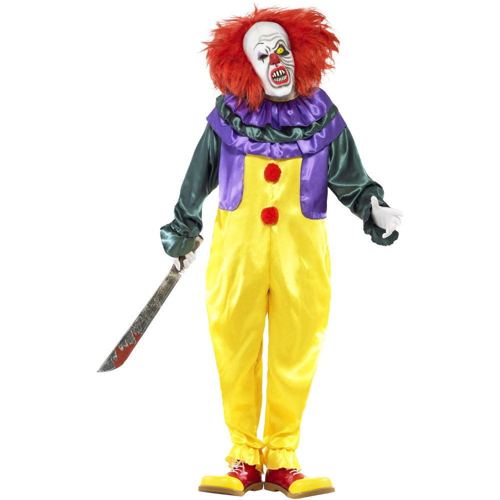 Rubies Adult Classic Horror Clown Halloween Costume Large Image 1