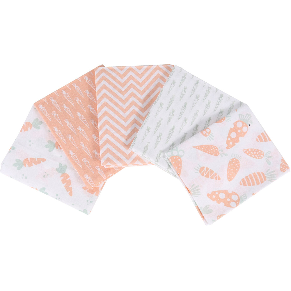 Easter Fabric Fat Quarters 55 x 45cm 5 Pack Image 3