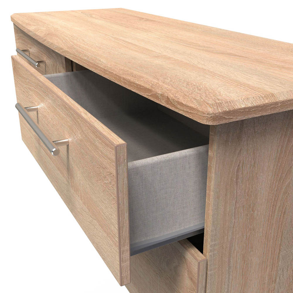 Crowndale Sherwood 4 Drawer Bardolino Oak Bed Box Image 6