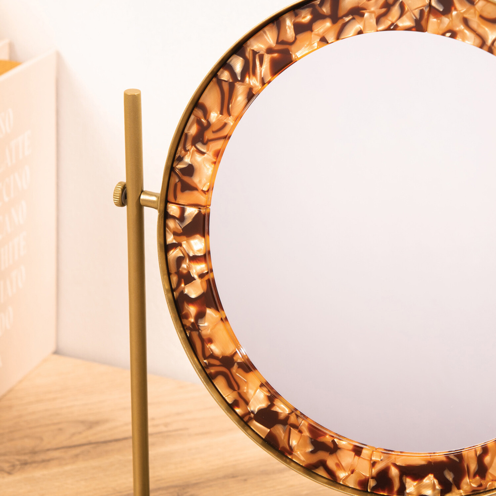 Tortoiseshell Desktop Mirror Image 13