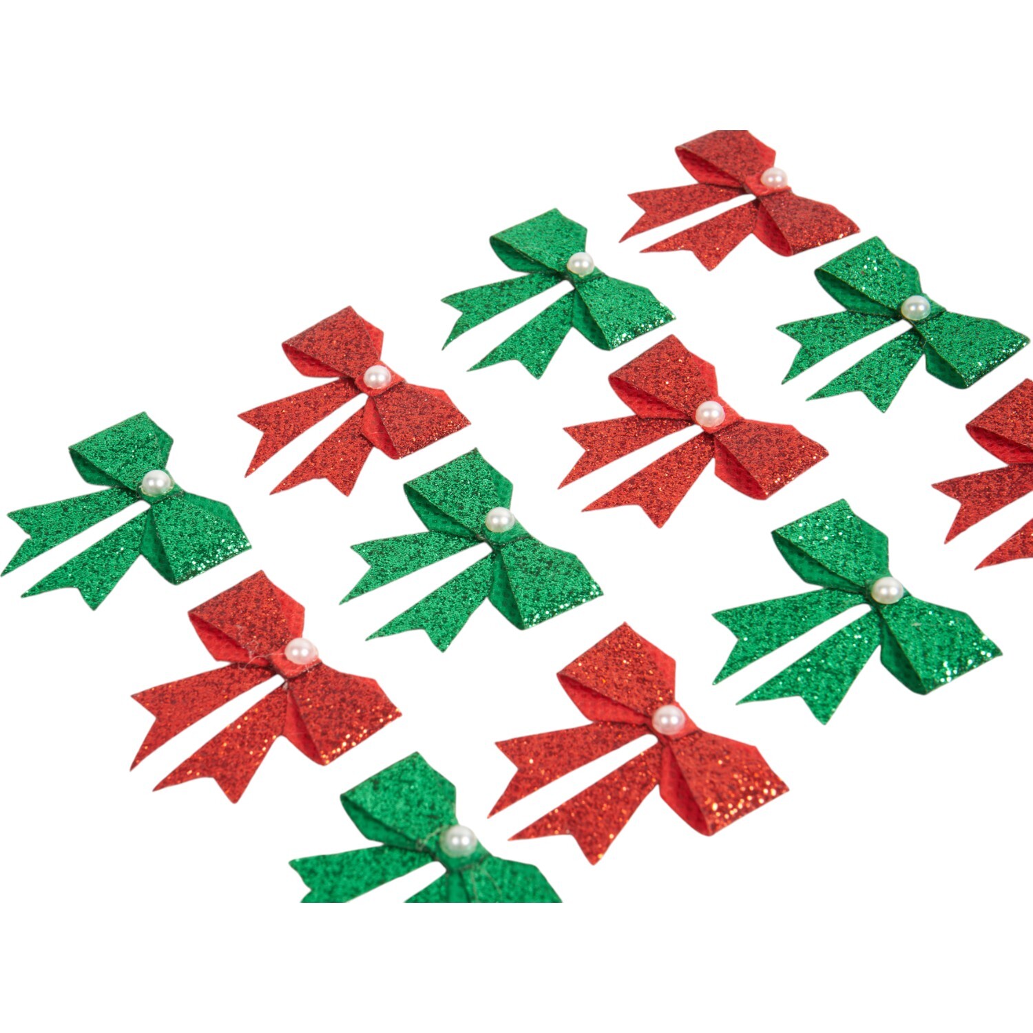 3D Christmas Bow Stickers Image 5