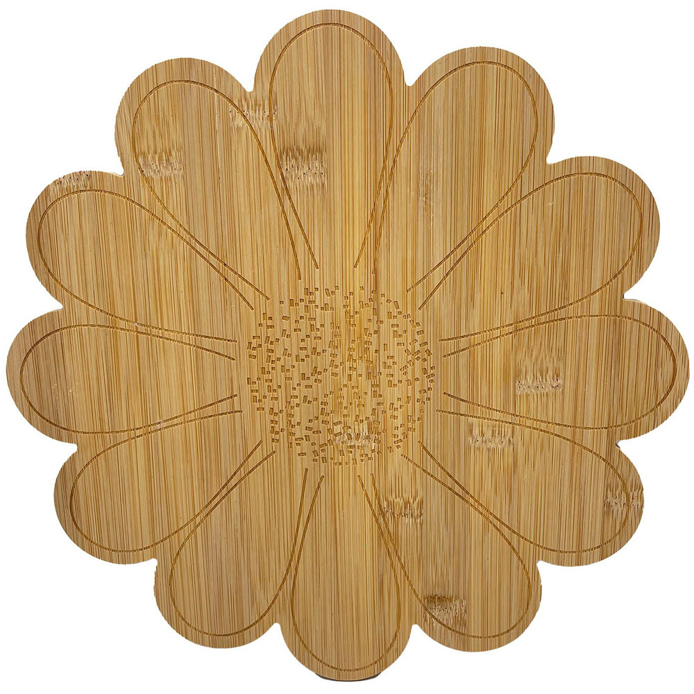 Daisy Serving Board - Wood Image 1