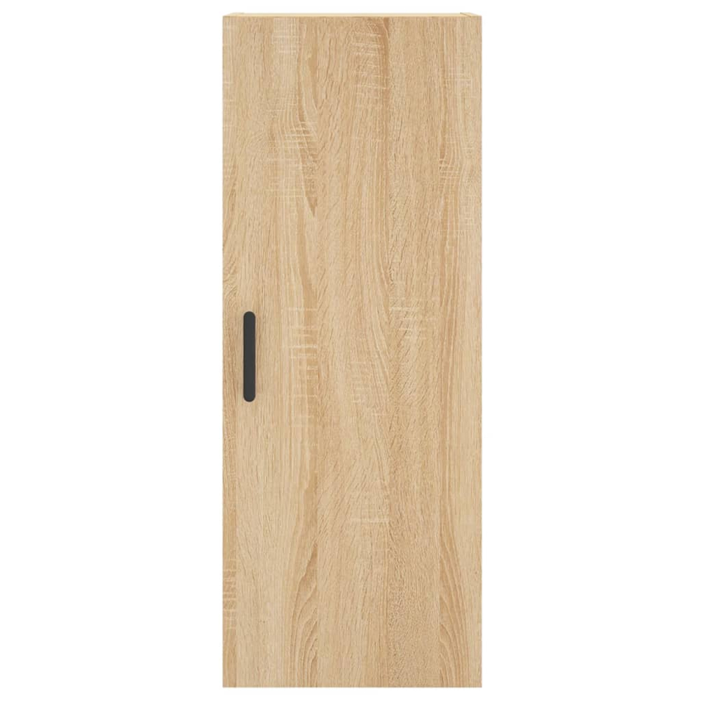 vidaXL Single Door 3 Drawer Sonoma Oak Highboard Image 8