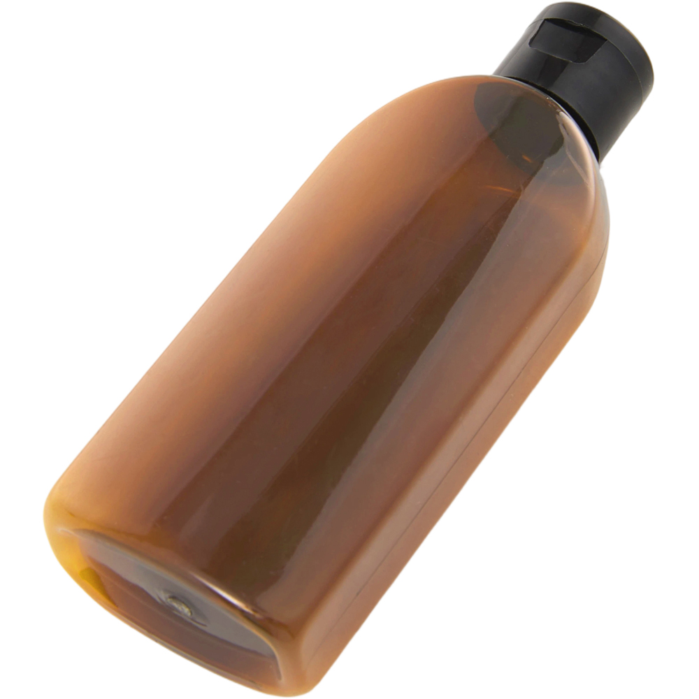 Living and Home Brown Travel Bottle Set with Storage Bag 100ml 4 Pack Image 3