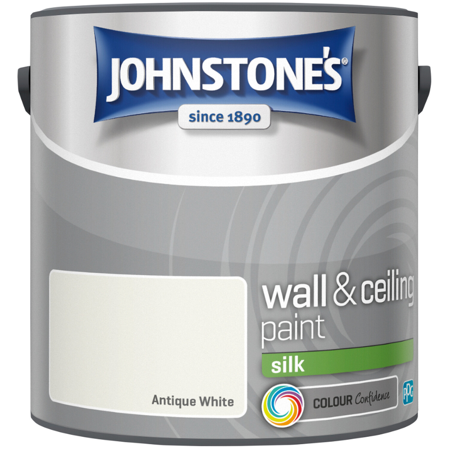 Johnstones Silk Emulsion Paint - Antique White Image 2