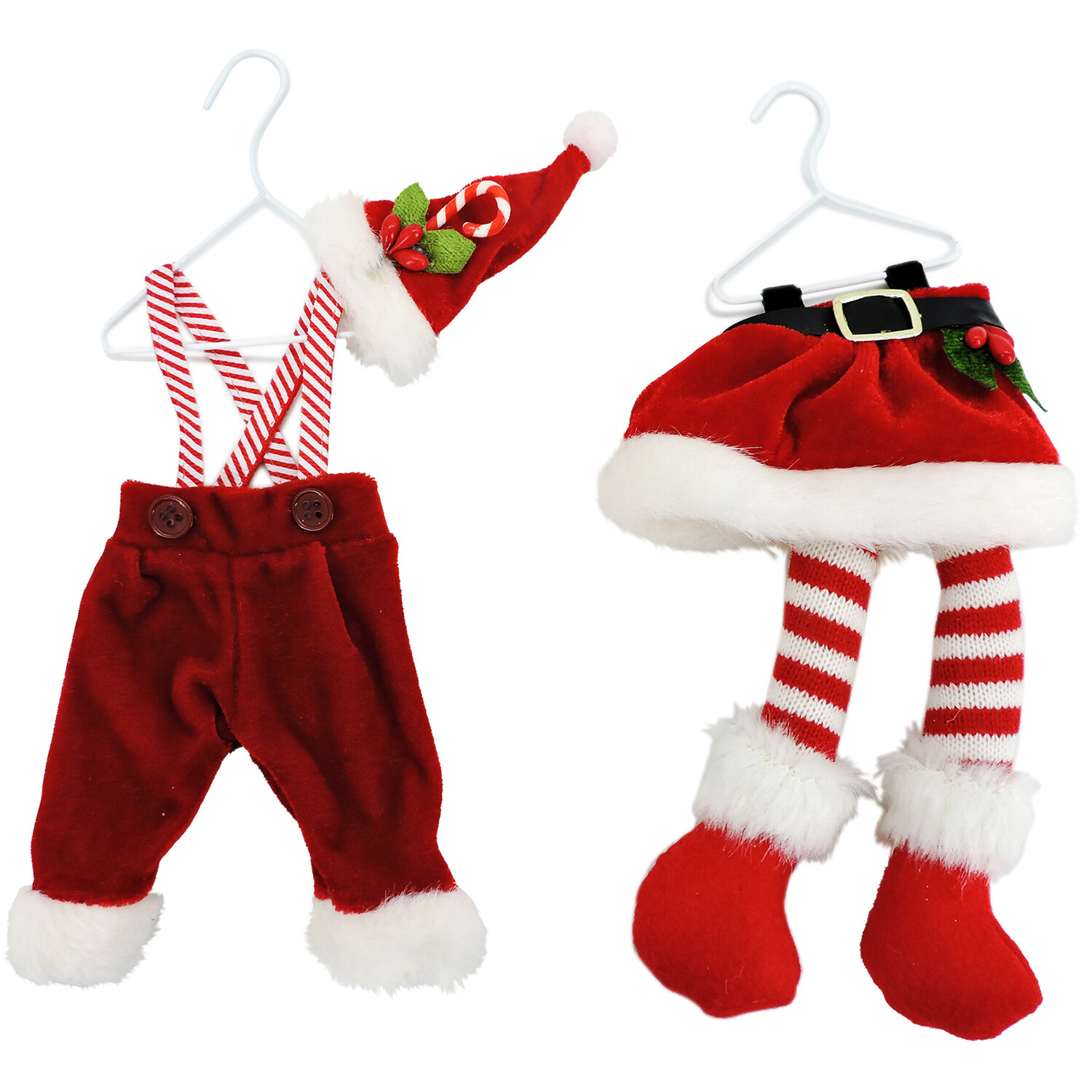Hanging Christmas Costume - Red Image