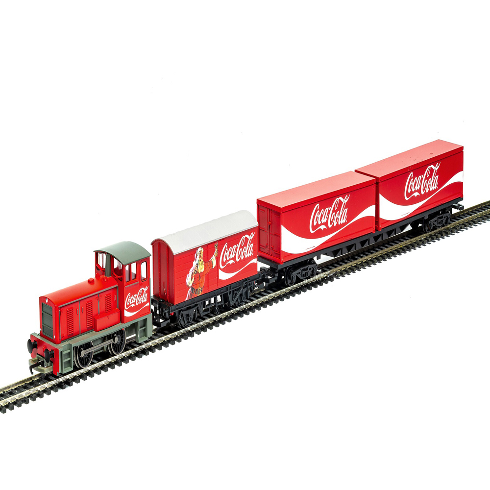 Hornby Coca Cola Christmas Train Set Image 4