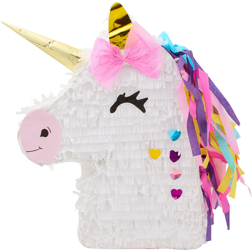 Unicorn Head Pinata Image 3