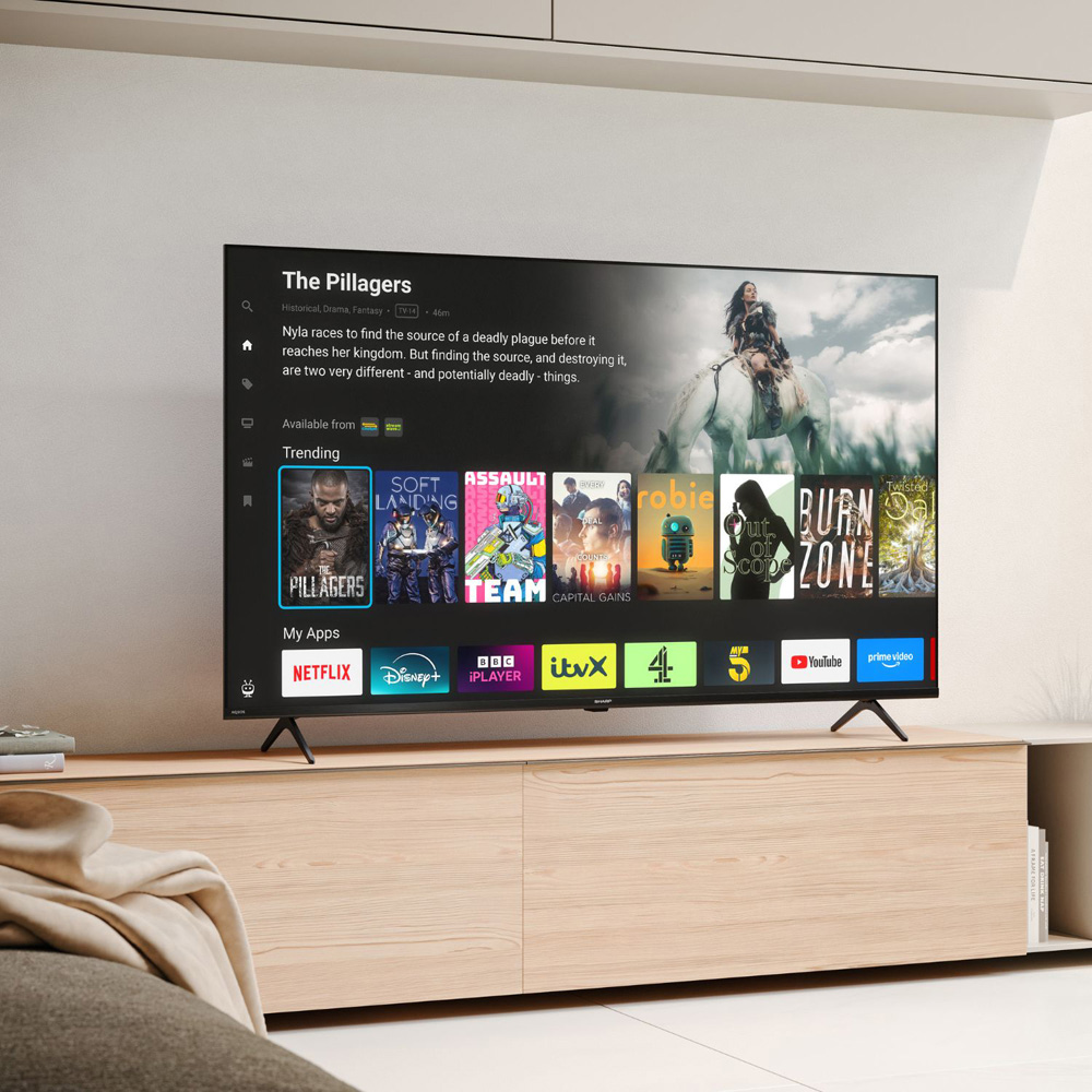 SHARP 55HK4245KB 4K UHD TiVo Smart TV 55 inch Image 2
