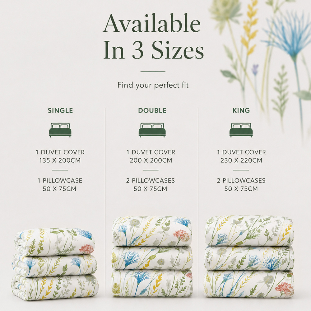 Florelle Bloomfield Single Reversible Duvet Set Image 8