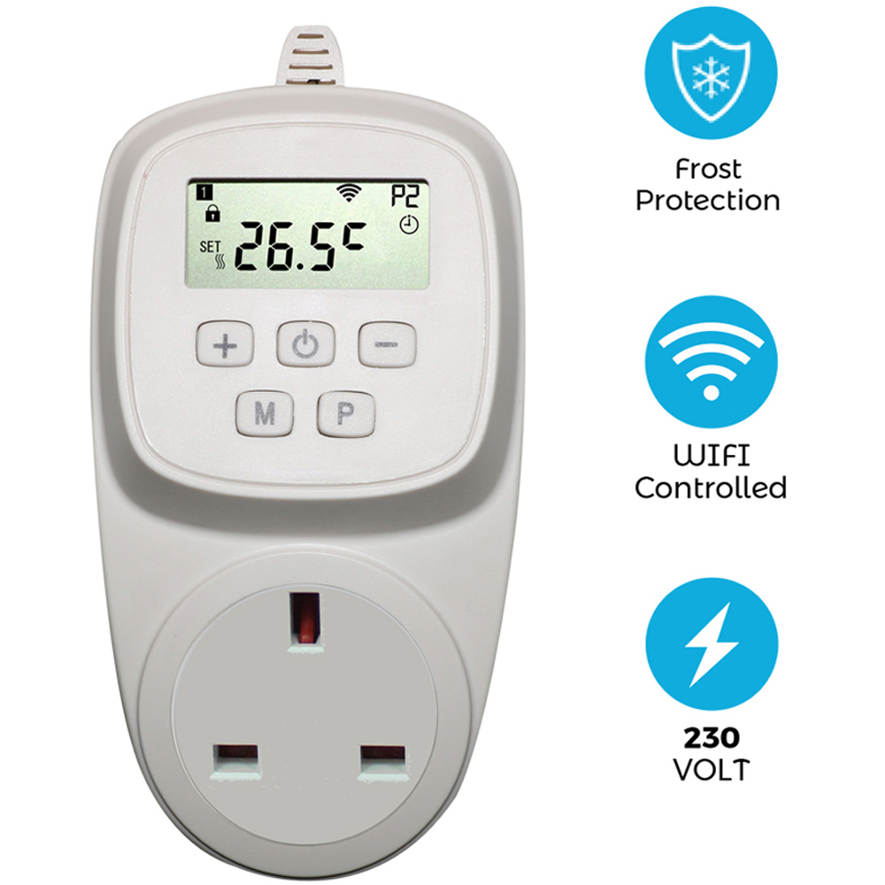 ENER-J 3680W Infrared Heating Panel with Plug In Wi-Fi Thermostat Image 6