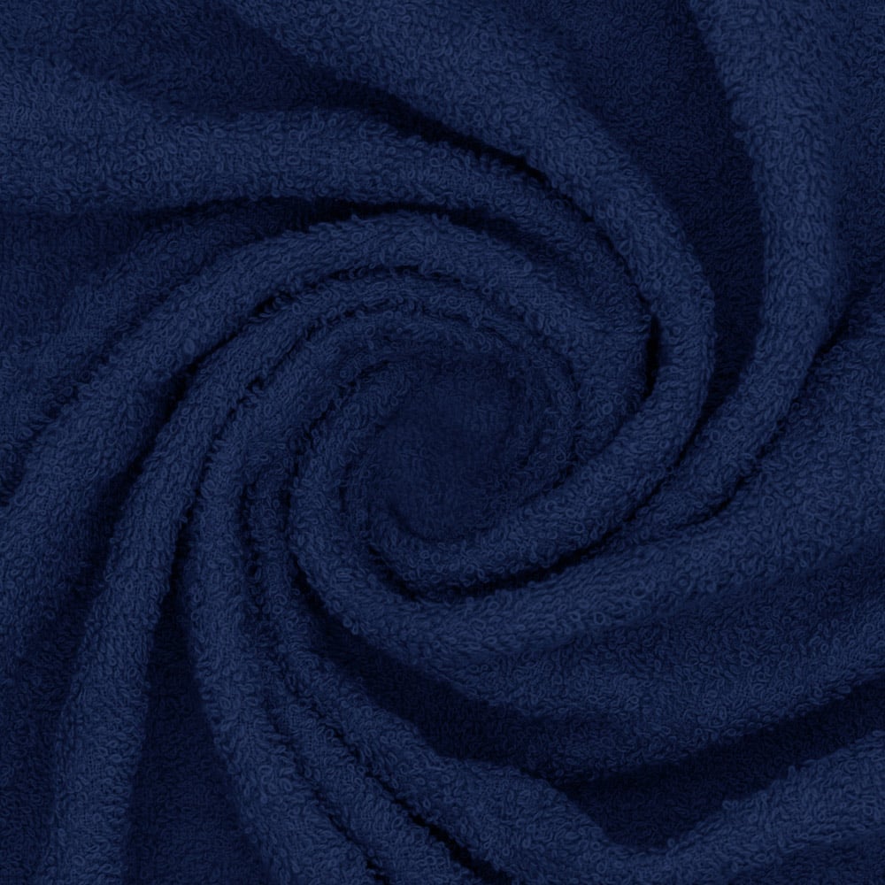 Velosso Hampi Cotton Navy Bath Sheet Set of 2 Image 4