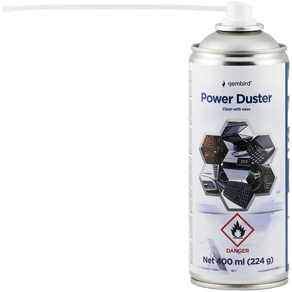 Gembird Compressed Power Air Duster 400ml Image 2