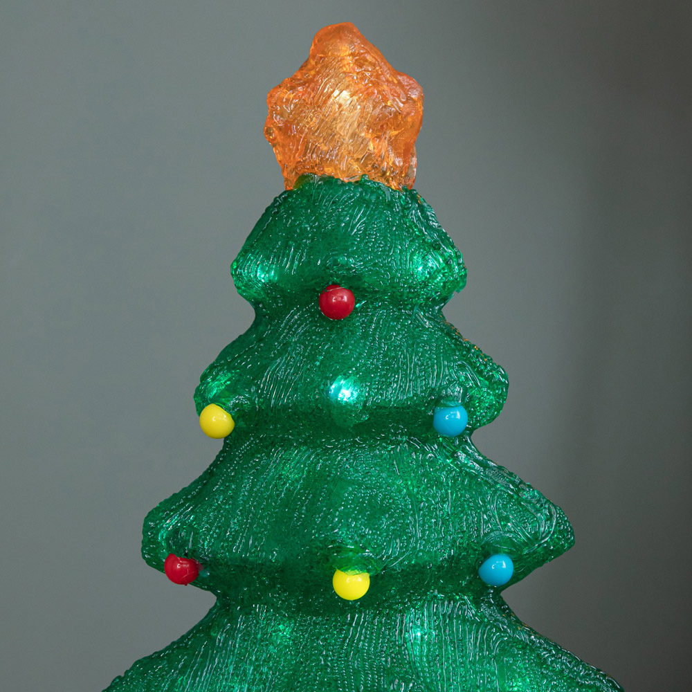 Samuel Alexander 60 Cool White LED Light Up Bauble Tree Christmas Decoration 46cm Image 5