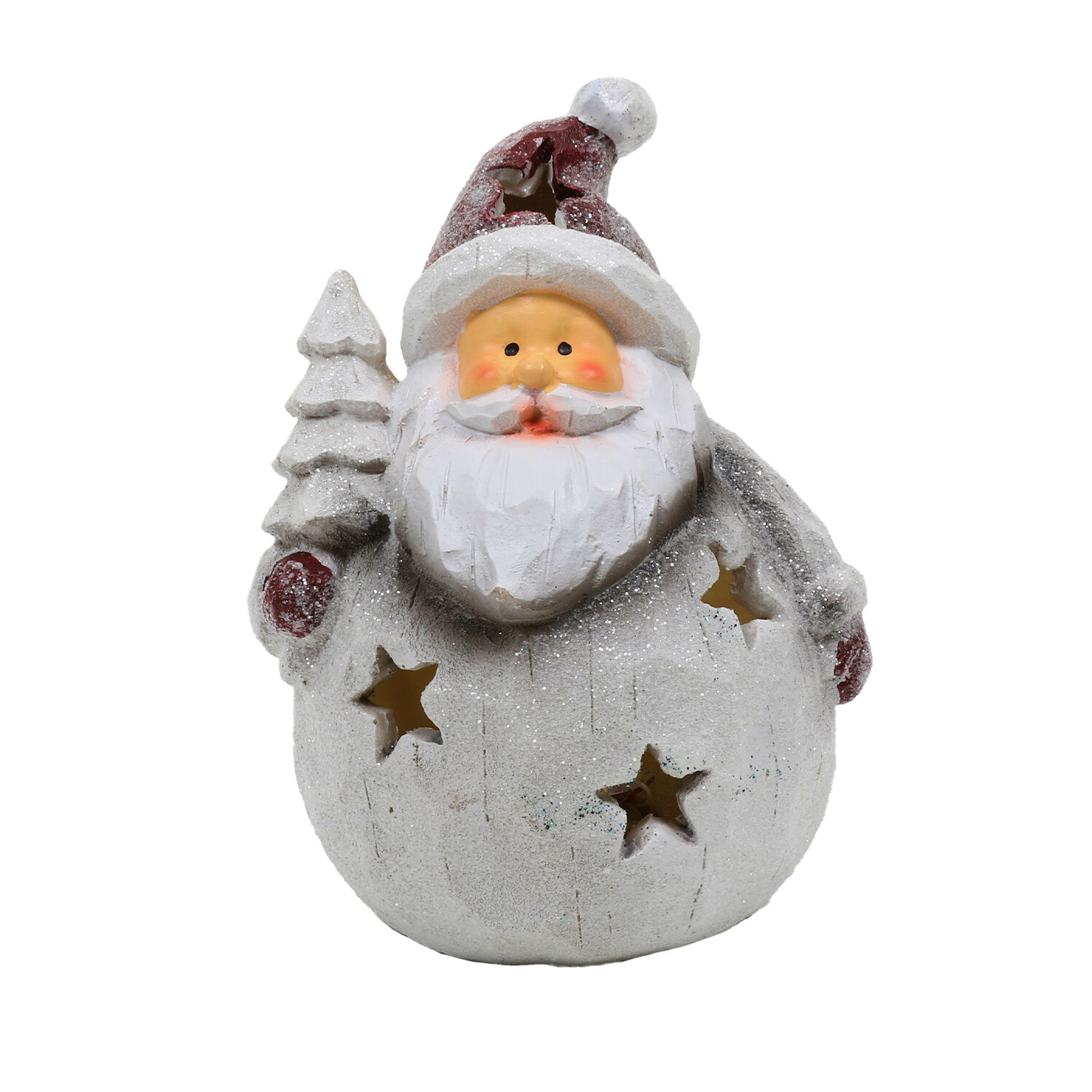 Single Once Upon A Christmas LED Wood Effect Character Ornament in Assorted styles Image 4