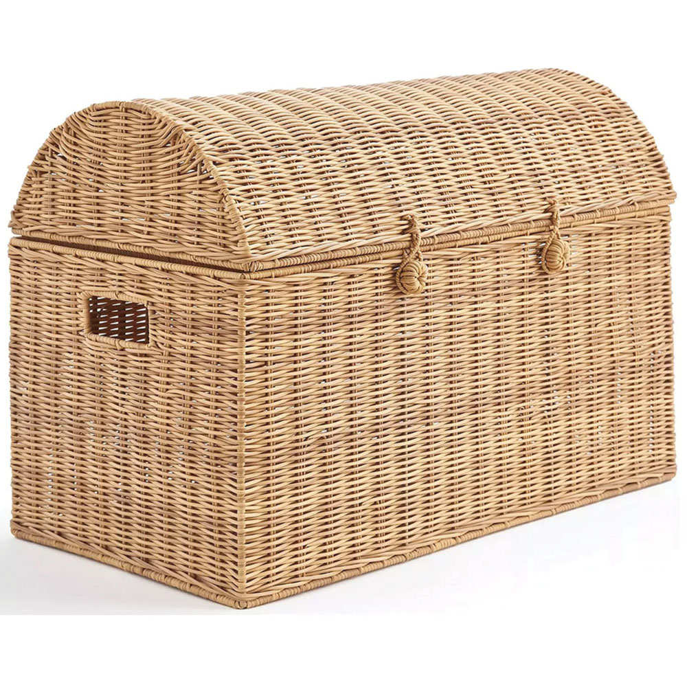 Home Republic Willow Rattan Woven Storage Chest Image 2