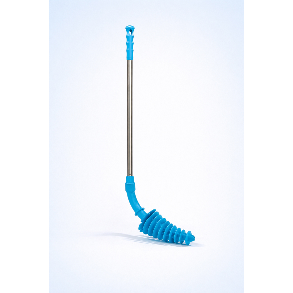 Avilo Blue Flexible Toilet Plunger Image 3