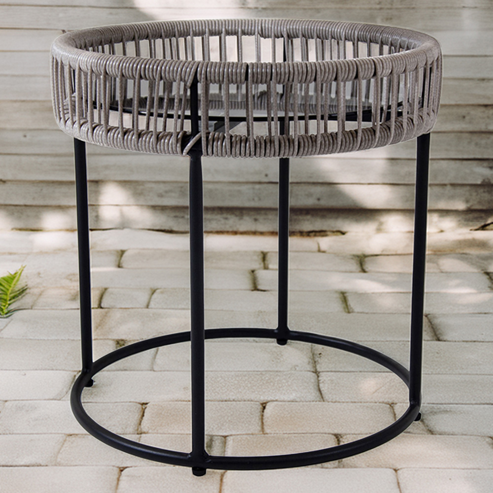 Charles Bentley Grey Zanzibar Coffee Table Image 1