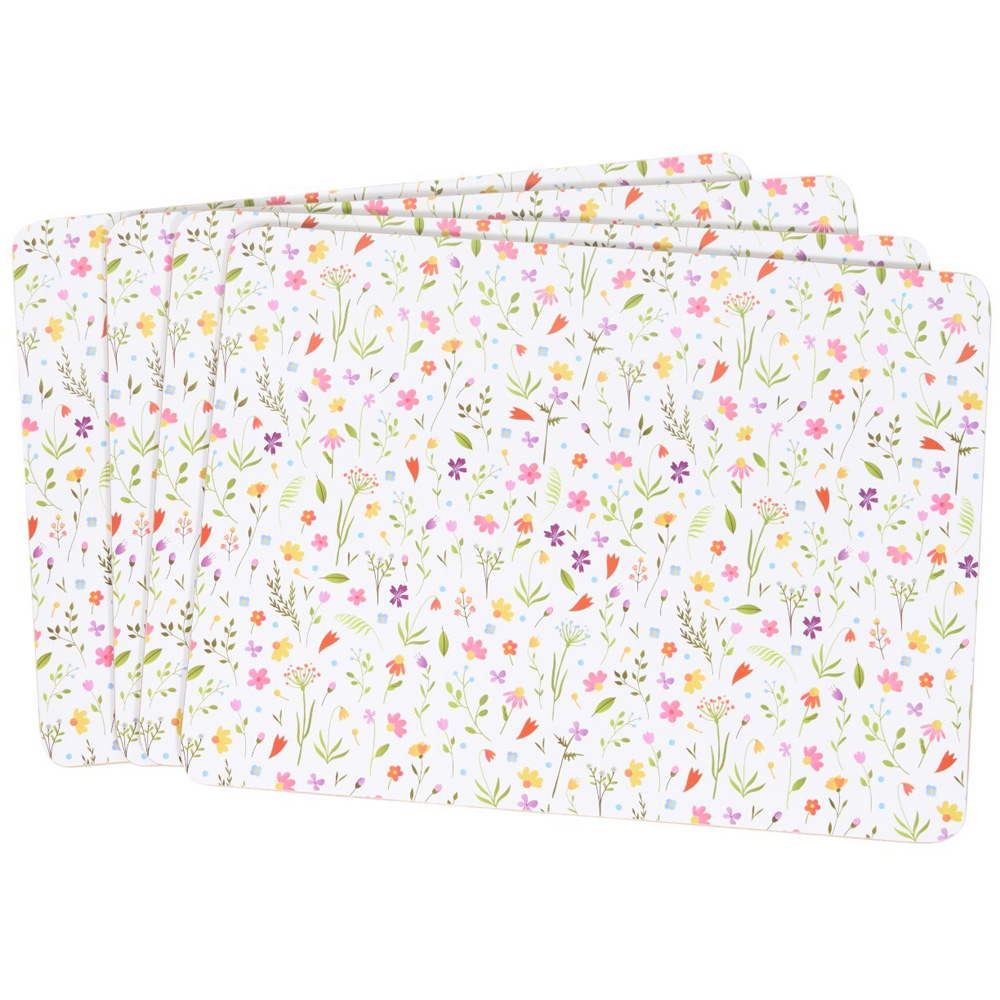 Wildflower Placemat and Coaster Set Image 4