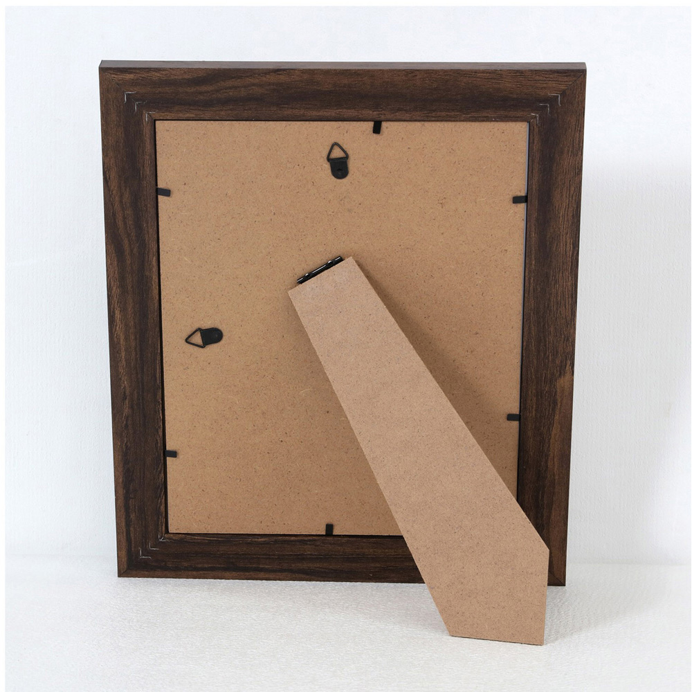 Ayra Wooden Effect Chenille Photo Frame 8 x 10 inch Image 3