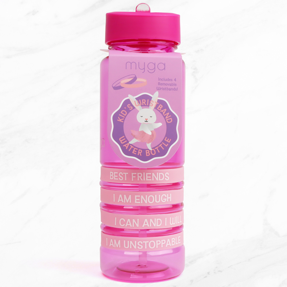 Myga Rabbit Kid's Wristband Water Bottle 650ml Image 2