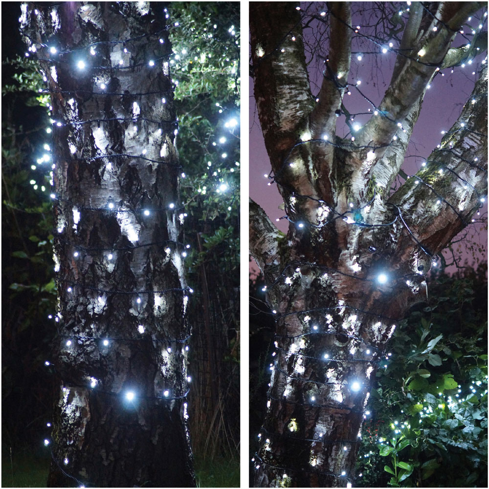 Eagle Connect Cool White LED Black String Light 25m Image 4