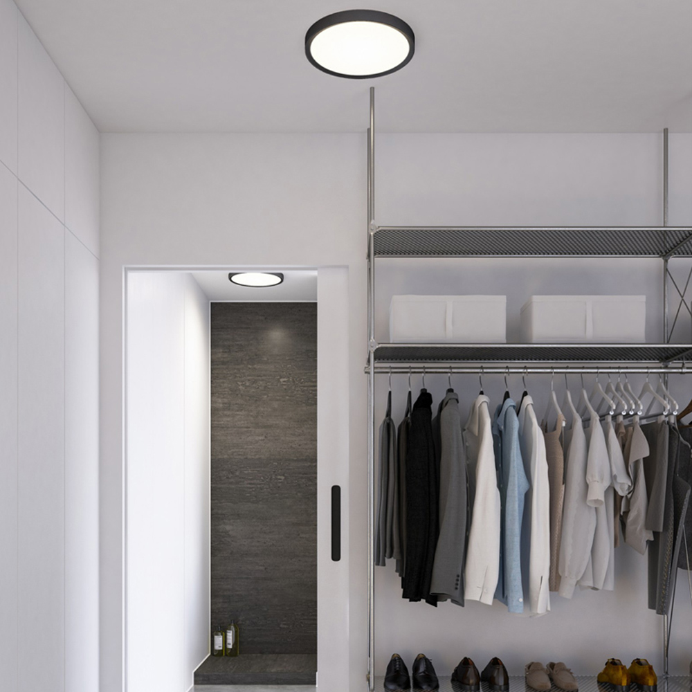Nordlux Liva Smart Black Ceiling Light Image 8