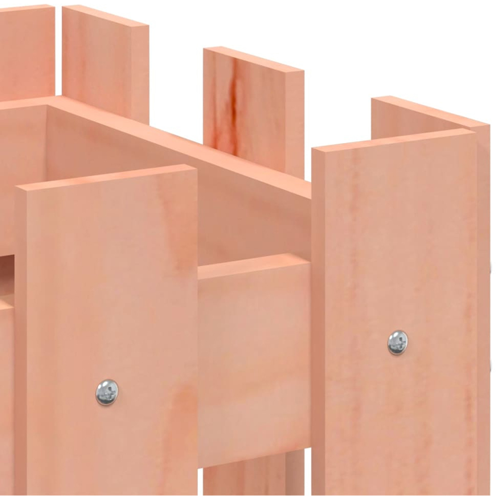 vidaXL Natural Douglas Wood Garden Planter 30 x 30 x 60cm Image 6